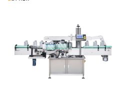 Máquina de rotulagem automática de garrafas com shampoo de lado duplo