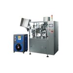 Automatic Tube Filling and Sealing Machine Máquina automática de enchimento e selagem de tubos