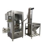 Máquina tampando de cabeça única automática