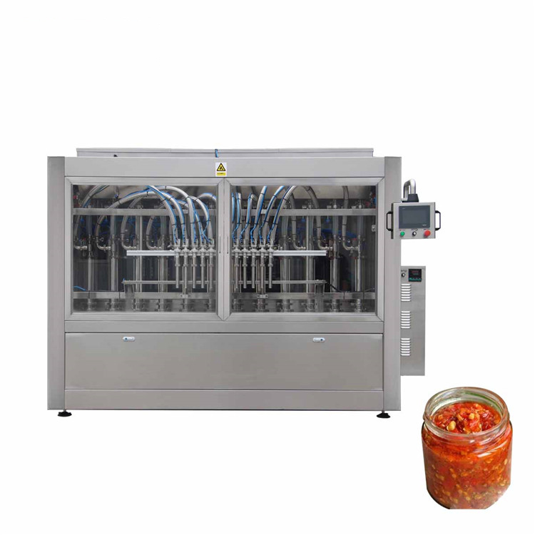 Máquina de engarrafamento automática de pasta de pimentão